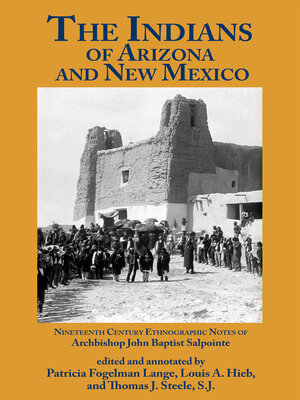 cover image of The Indians of Arizona and New Mexico: Nineteenth Century Ethnographic Notes of Archbishop John Baptist Salpointe